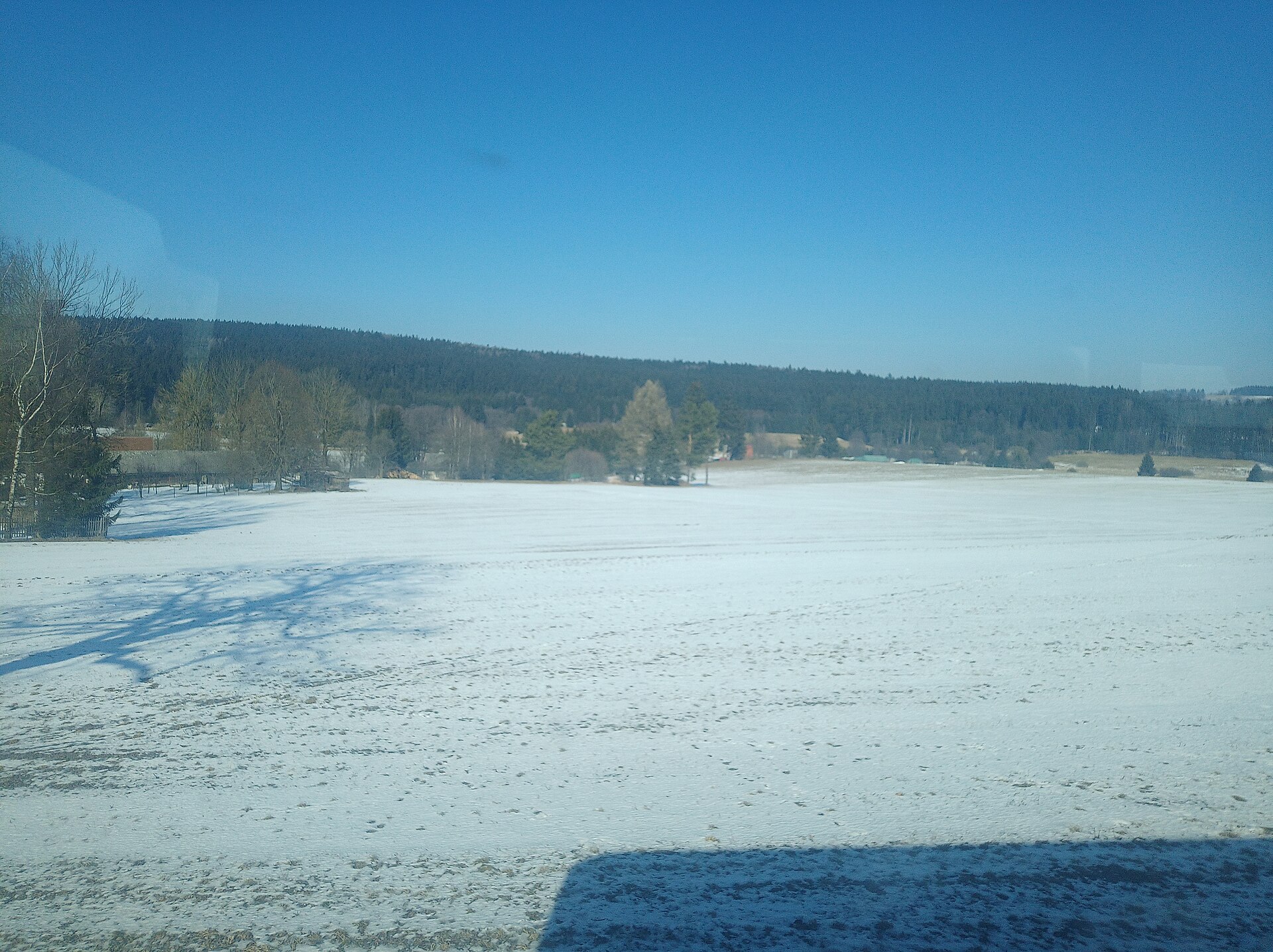 Fryšava, pohled do krajiny