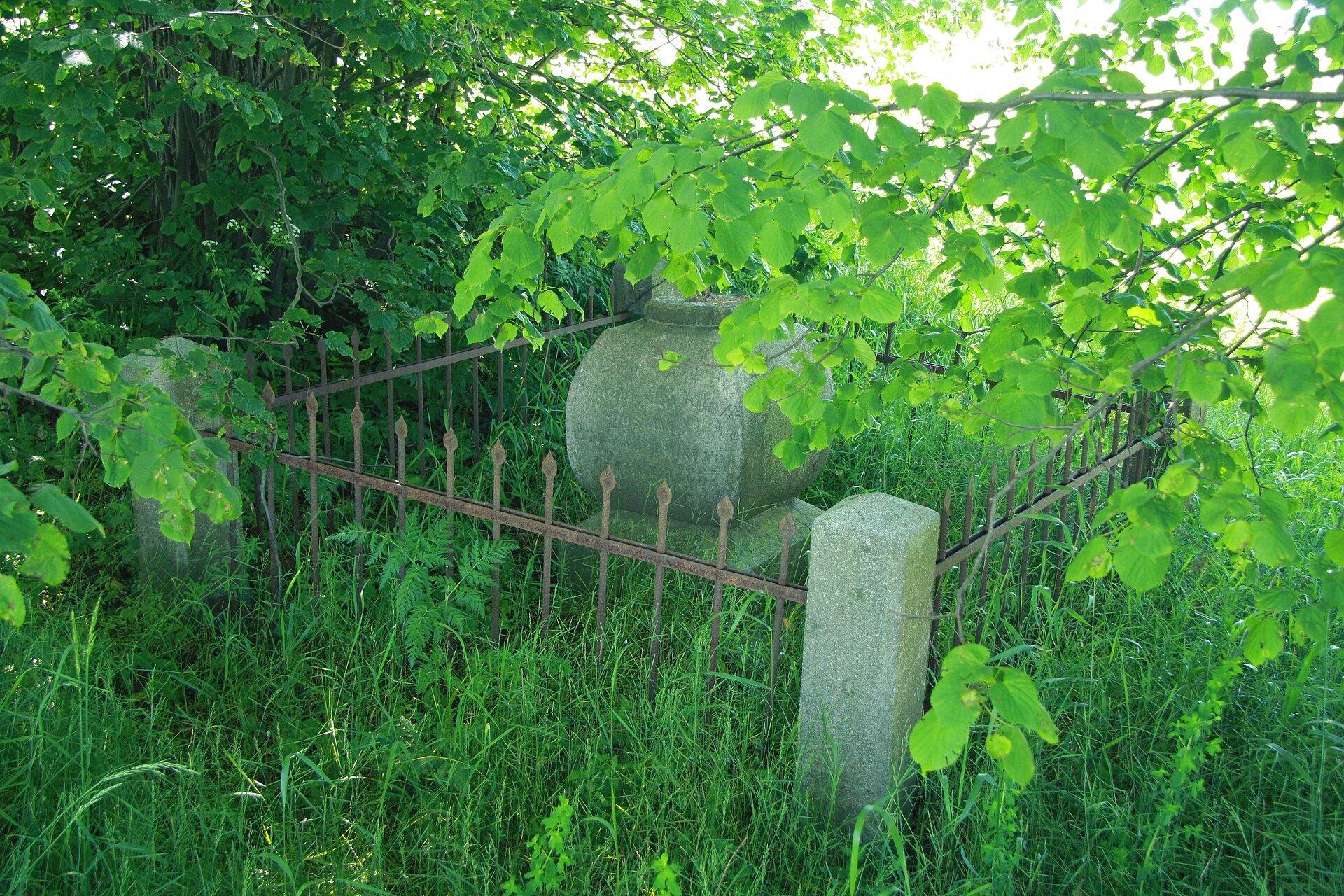 Overview of cultural monument Cross in Předín, Třebíč District