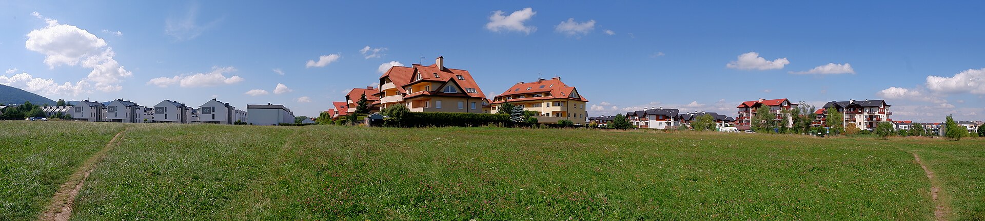 Bielsko-Biała, osiedle Cztery Pory Roku - panorama