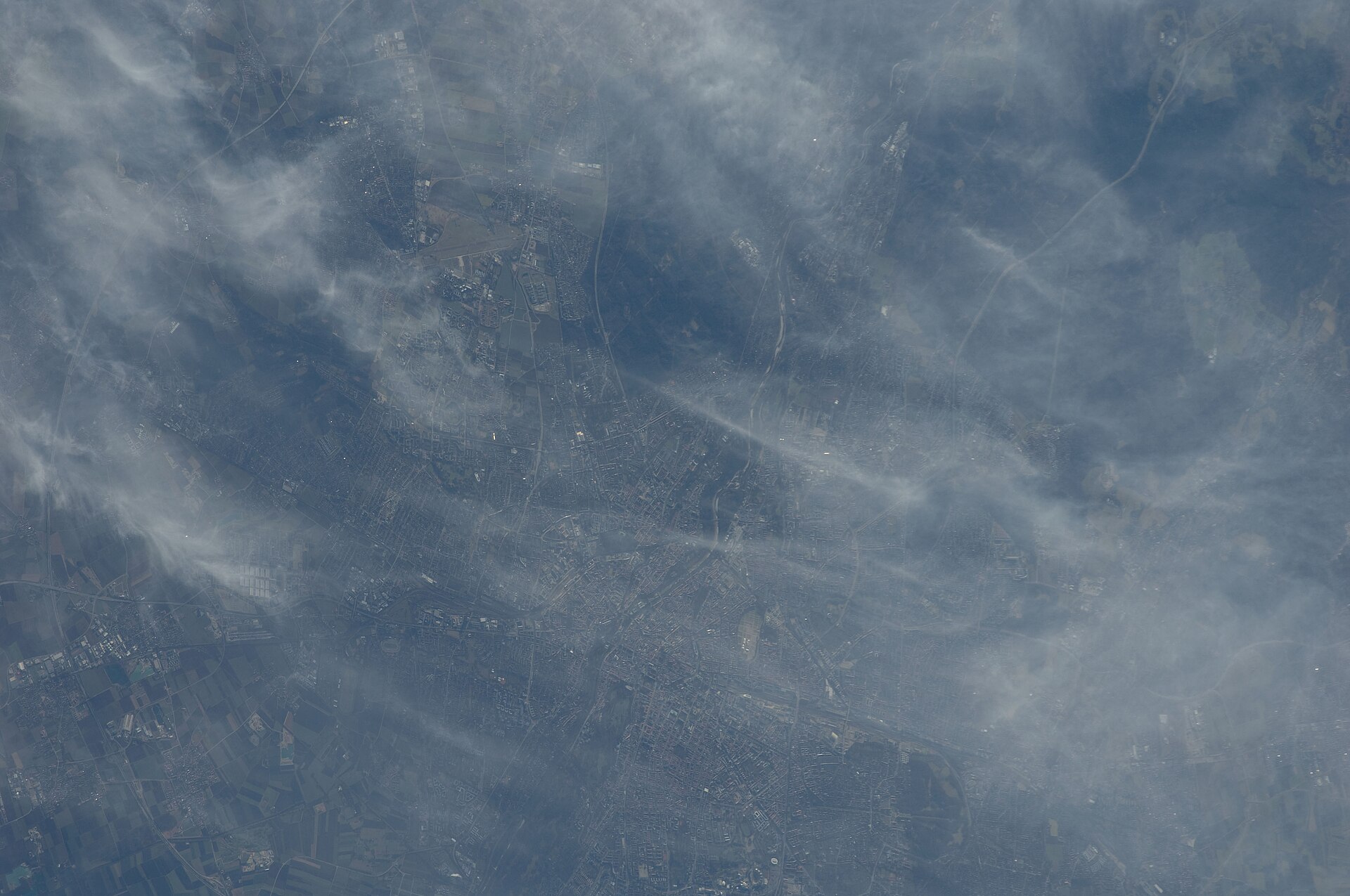 ISS022-E-5795 - View of Germany