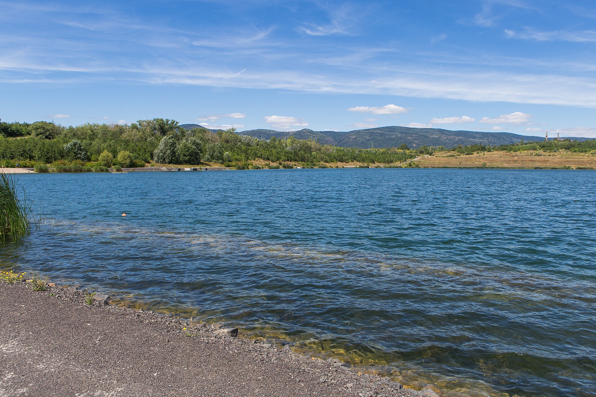 Stausee Milada bei Ústí nad Labem (CZ) 2022 07