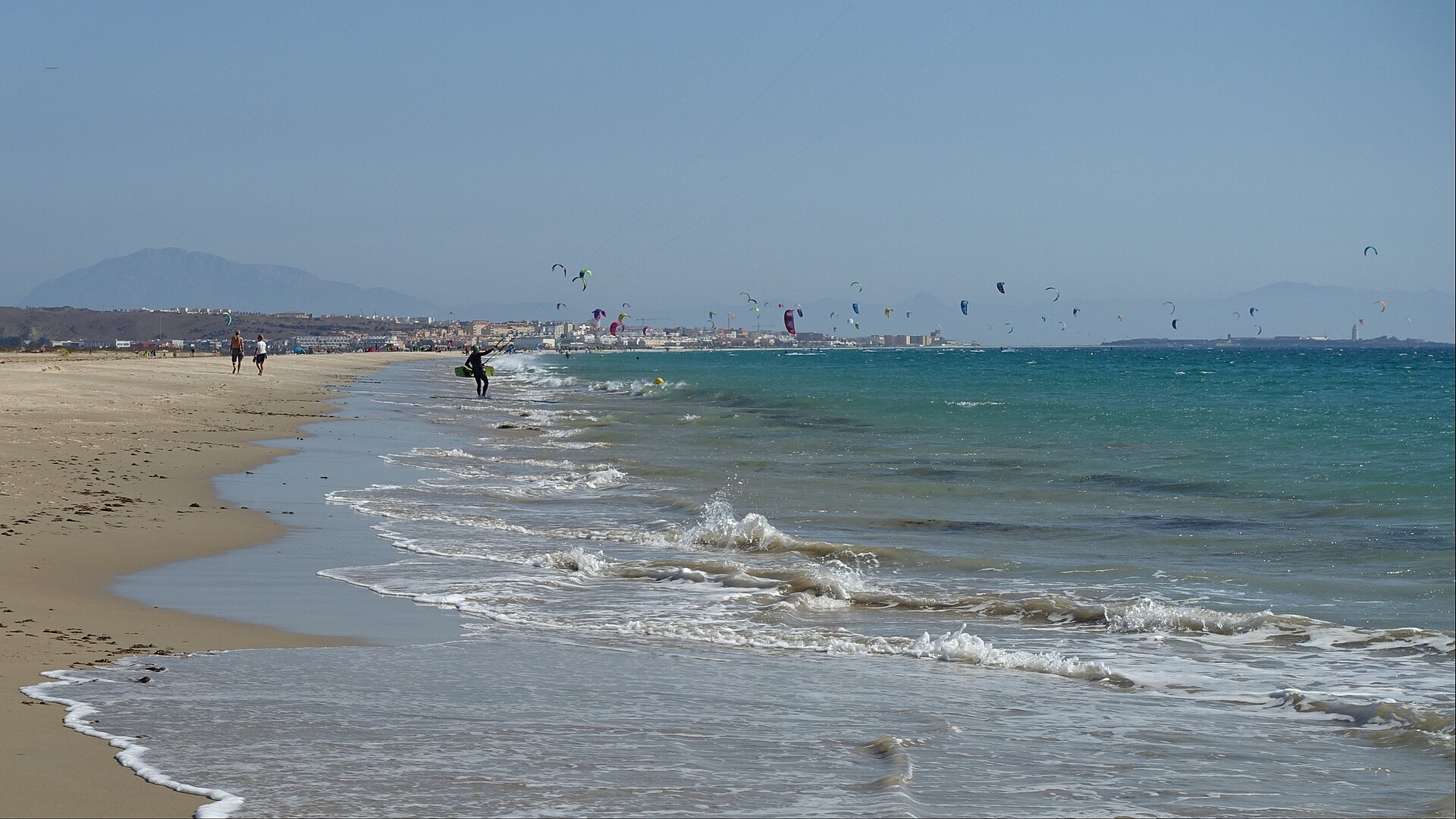 Kitesurfer Tarifa Beach