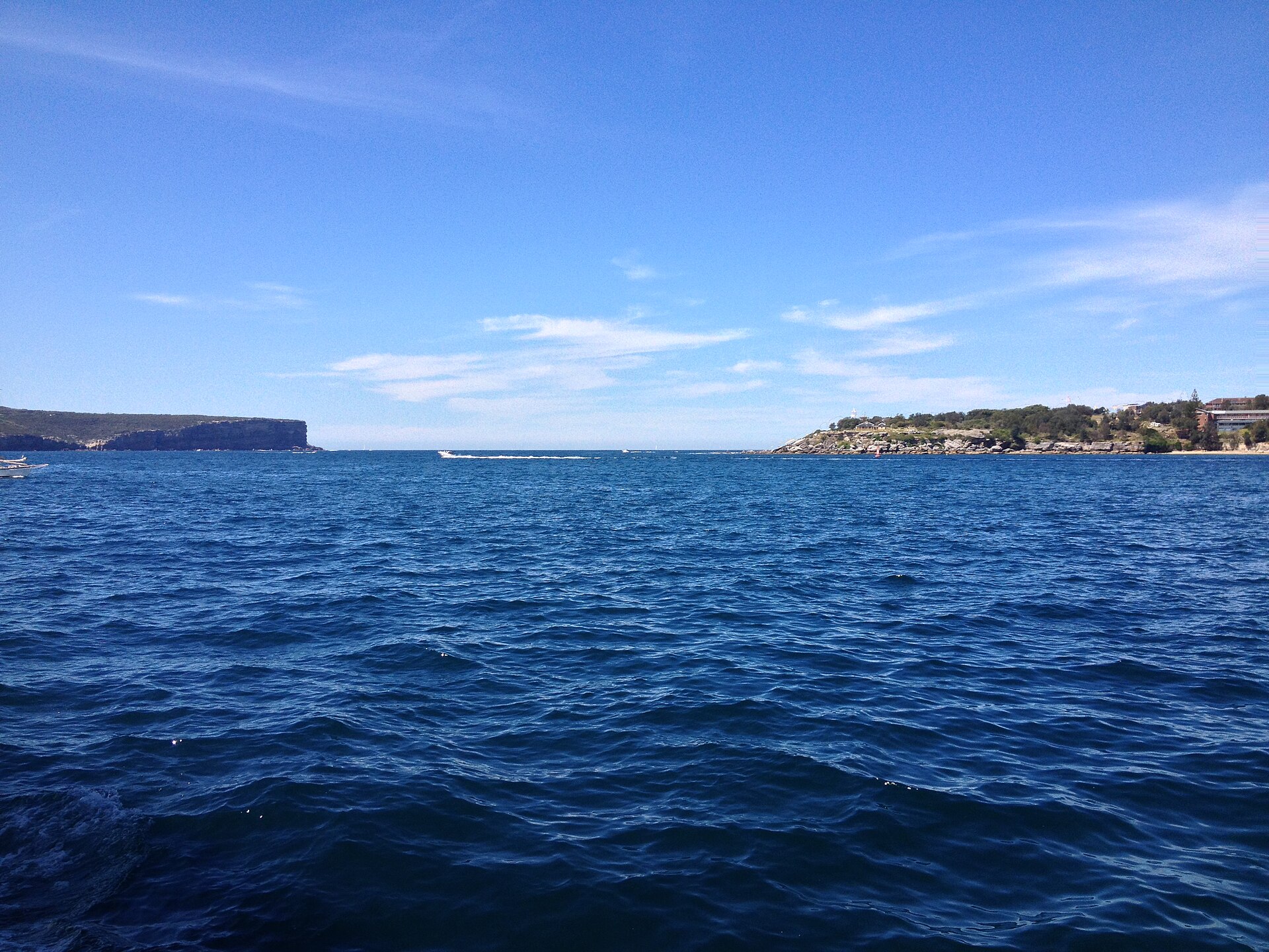 Sydney Heads viewed from the Manly ferry