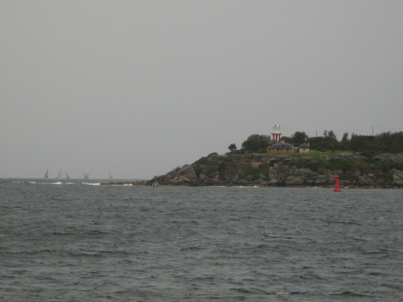 South Head and Hornby Lighthouse from ferry 2007