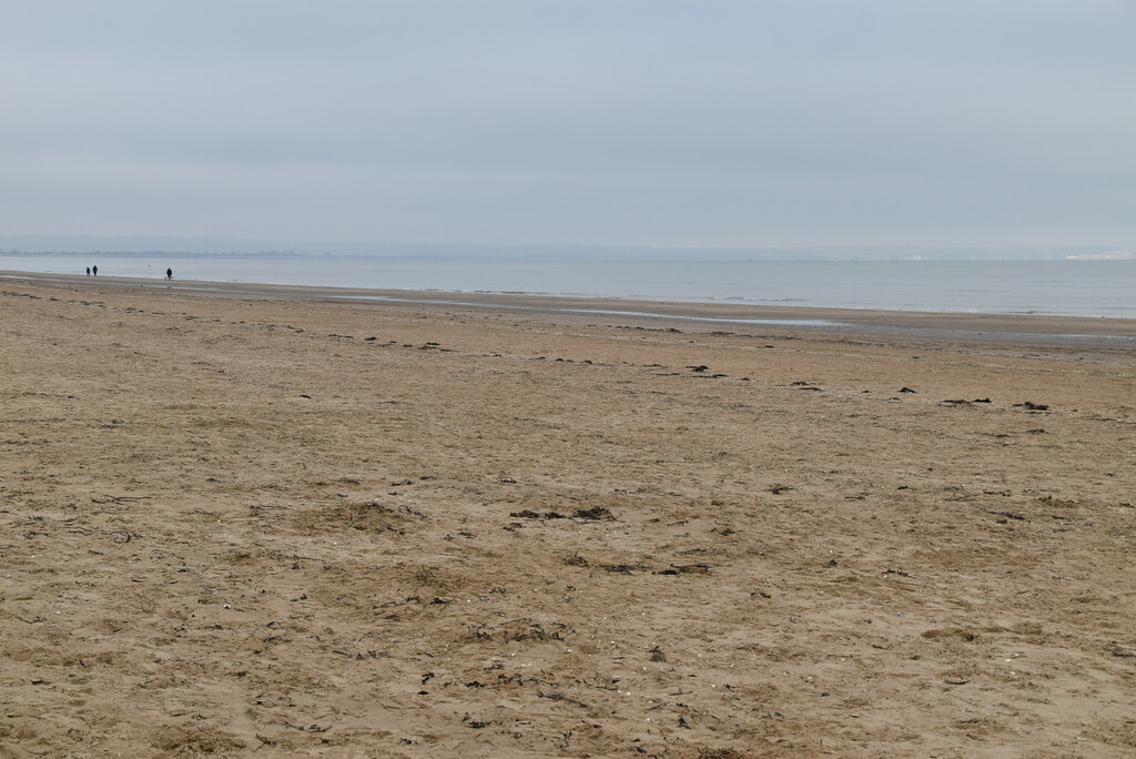 Beach at Greatstone on Sea - geograph.org.uk - 7340041