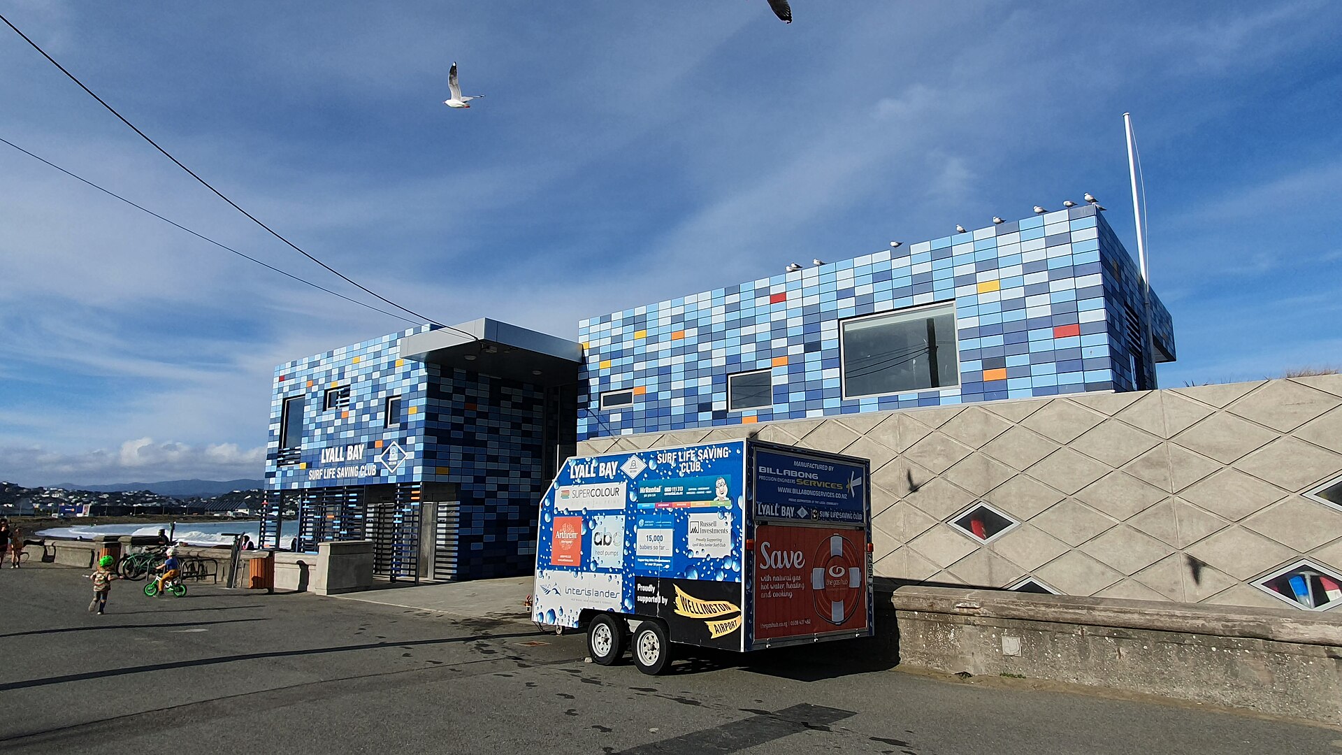 Lyall Bay Surf Lifesaving Club building