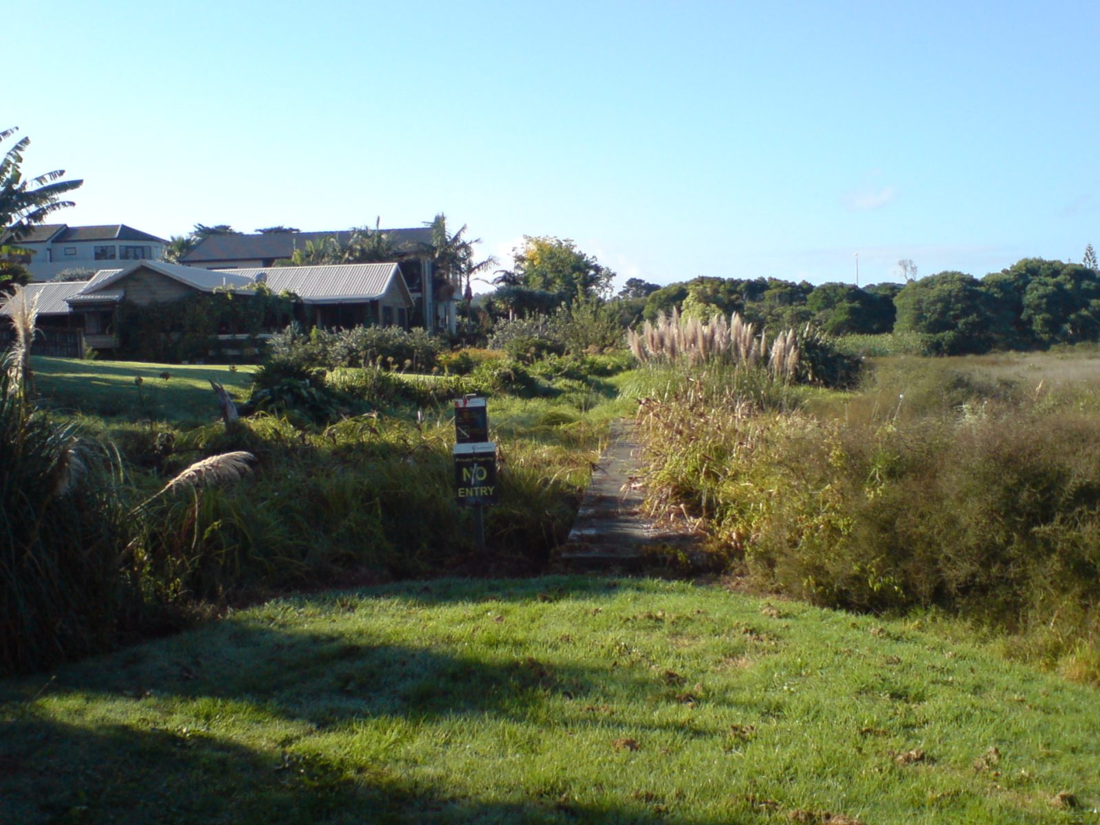 The Walking Path Is (Still) Barred Right Now