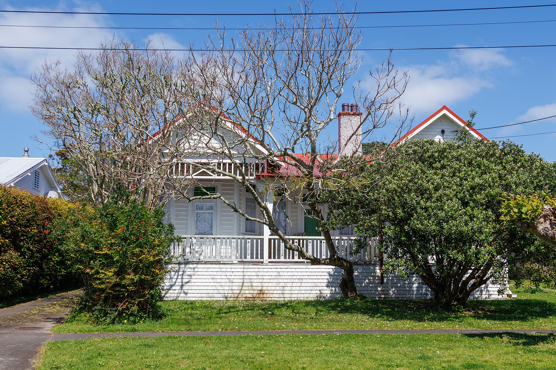 House at 16 Beresford Street, frontal
