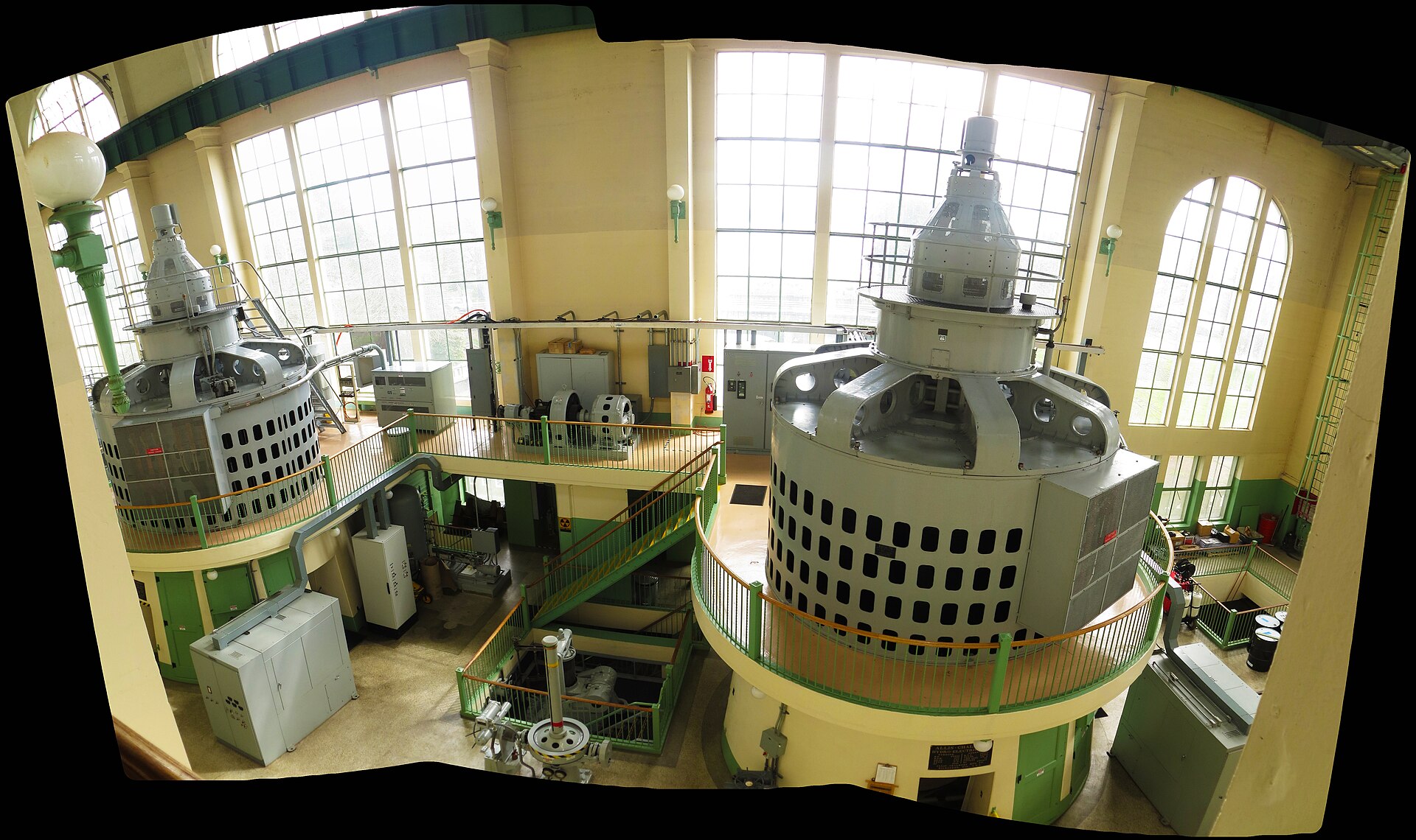 Cushman Dam No 2 turbines panoramic