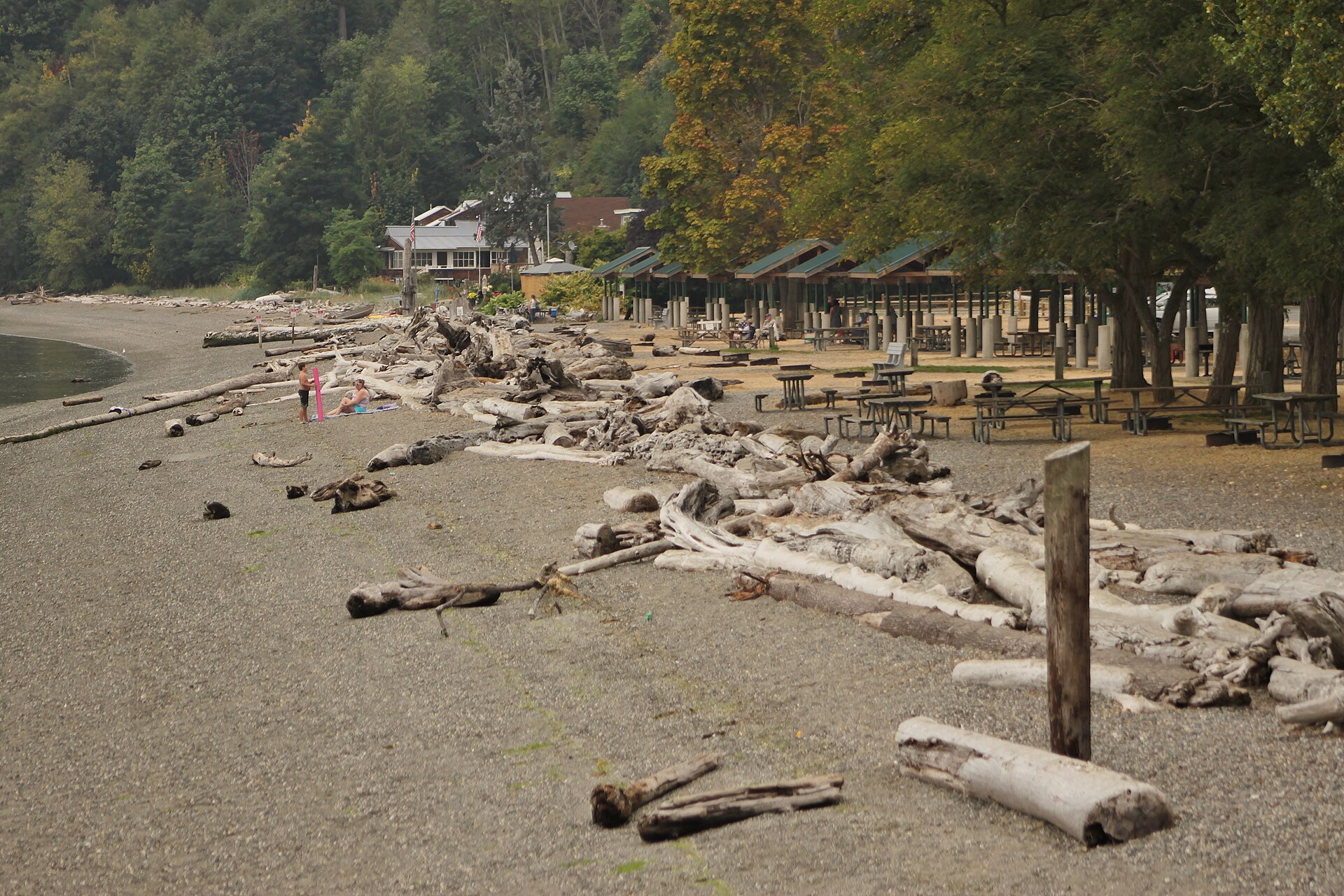 Kayak Point County Park beach, 2017